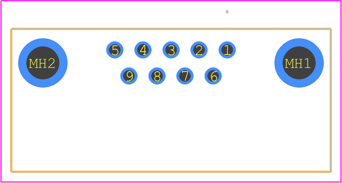 09661527615 - HARTING PCB footprint - Other - Other - 09661527615-1