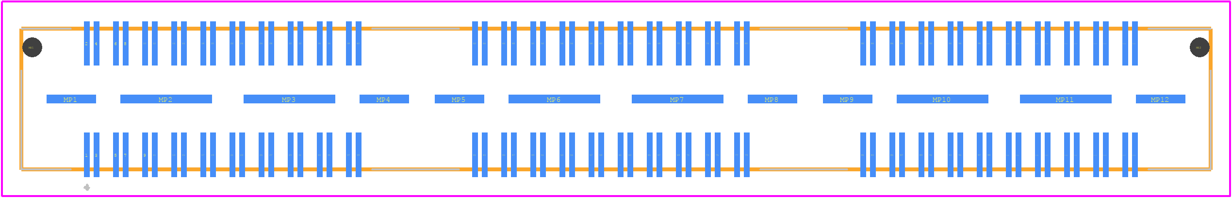 QSH-060-01-L-D-DP-A - SAMTEC PCB footprint - Other - Other - QSH-060-01-L-D-DP-A-1