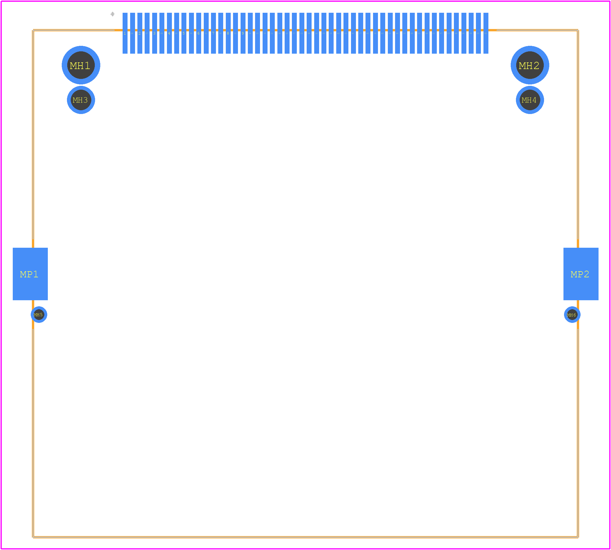 N7E50-Q516XX-50 - 3M PCB footprint - Other - Other - N7E50-Q516XX-50-1