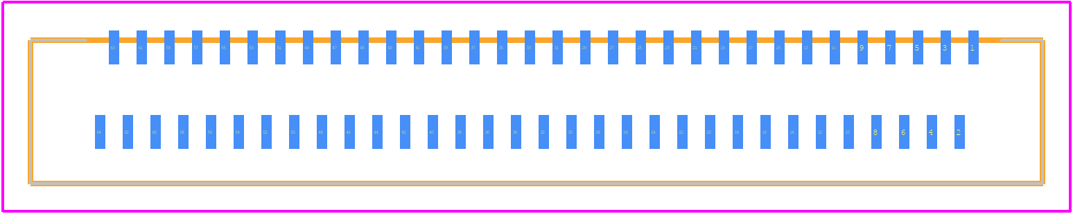 046251064010846+ - Kyocera AVX PCB footprint - Other - Other - 046251064010846+-2