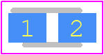 BZX284C5V1T1 - NXP PCB footprint - Diodes Moulded - Diodes Moulded - BZX284C5V1T1