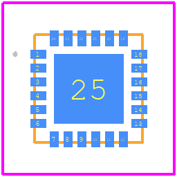 CMD203C4 - Qorvo PCB footprint - Other - Other - QFN-24_2024-2
