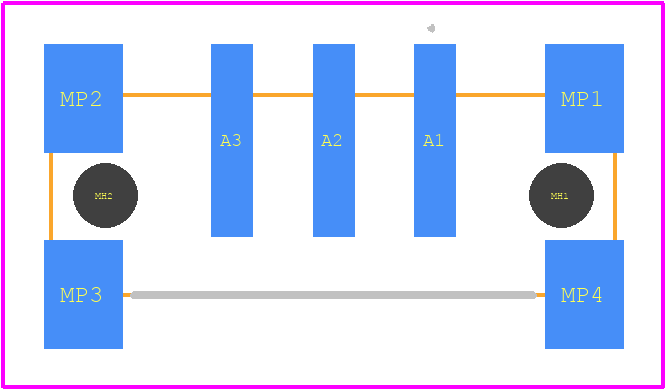 284658 - TE Connectivity PCB footprint - Other - Other - 284658-2
