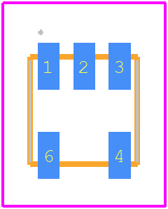 TC1-6+ - Mini-Circuits PCB footprint - Other - Other - TC1-6+-2