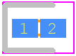 APHHS1005LSECK/J4-PF - Kingbright PCB footprint - LEDs Chip - LEDs Chip - APHHS1005LSECK/J4-PF