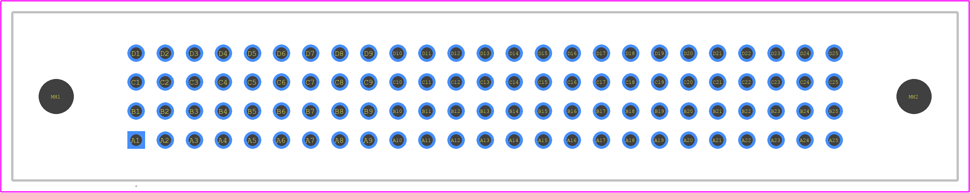 5532436-1 - TE Connectivity PCB footprint - Other - Other - 5532436-1-2