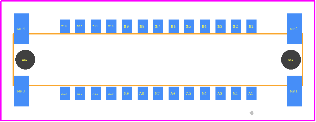 244629 - TE Connectivity PCB footprint - Other - Other - 244629_5.35