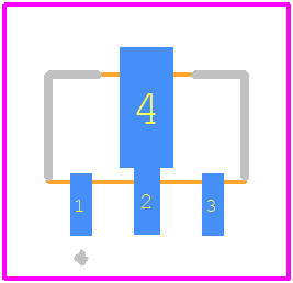 MCP1804T-C002I/MB - Microchip PCB footprint - Other - Other - 3-LEAD SMALL OUTLINE TRANSISTOR HEADER (MB) [SOT-89]