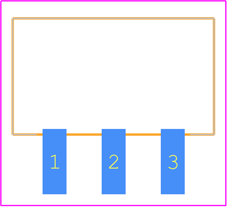 2305908-3 - TE Connectivity PCB footprint - Other - Other - 2305908-3-2