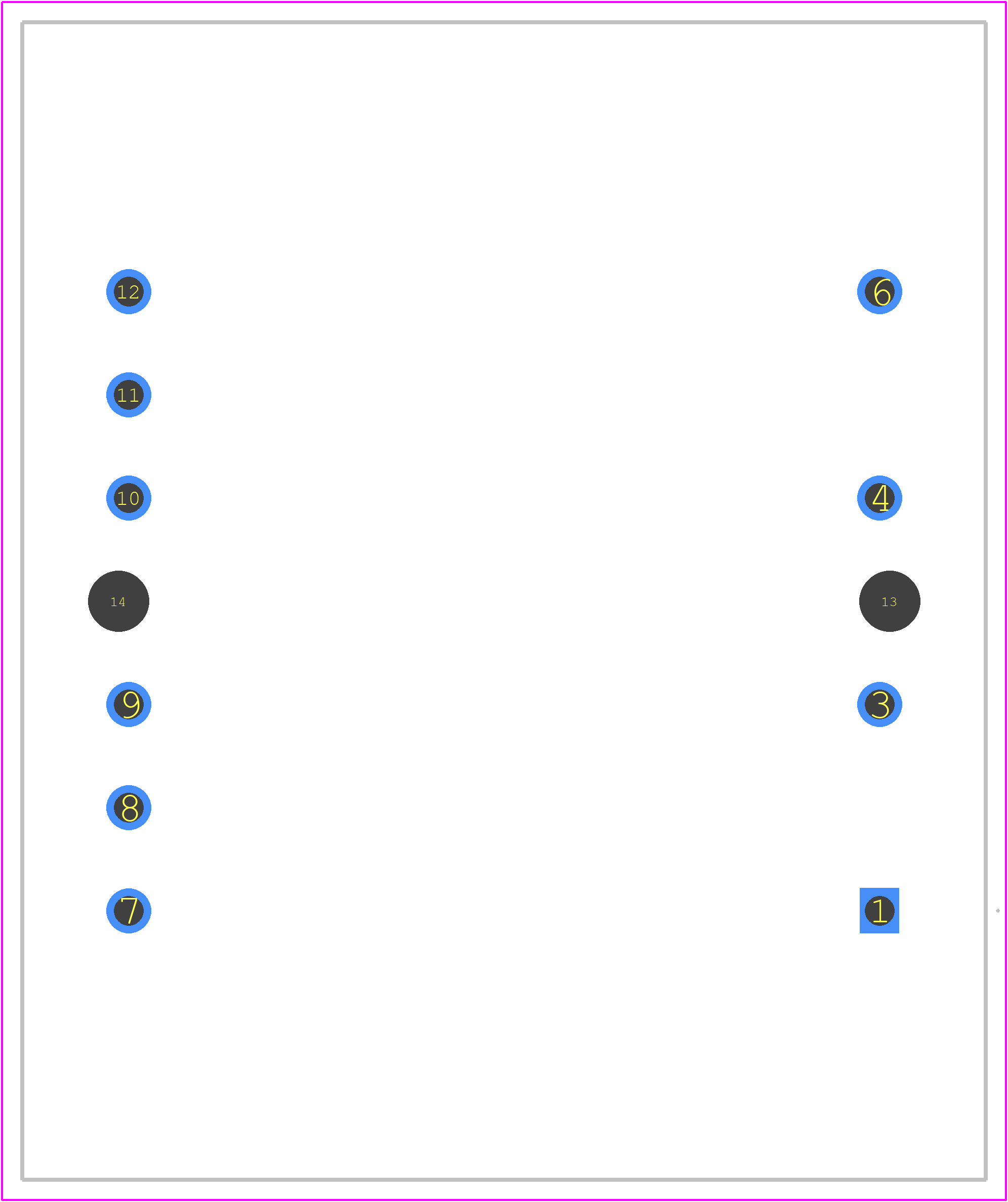 14A-20-515 - Bel PCB footprint - Other - Other - 14A-20-515-1