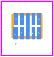 SP5003-04TTG - LITTELFUSE PCB footprint - Other - Other - SP5003-04TTG-2