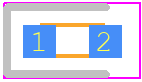 APT1608CGCK - Kingbright PCB footprint - Other - Other - 1.6mmX0.8mm