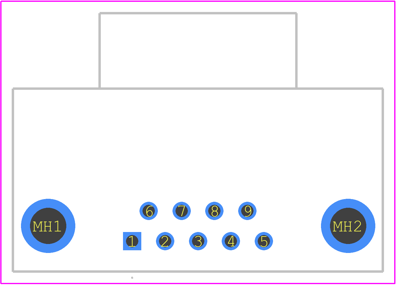 09641147212 - HARTING PCB footprint - Other - Other - 09641147212-4
