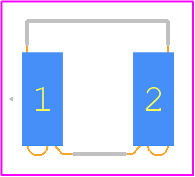 SRP0612-1R0K - Bourns PCB footprint - Other - Other - 7.10mm x 6.70mm x1.20mm