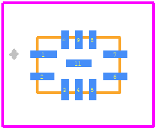 LTC6409CUDB#TRMPBF - Analog Devices PCB footprint - Other - Other - 10-Lead Plastic QFN