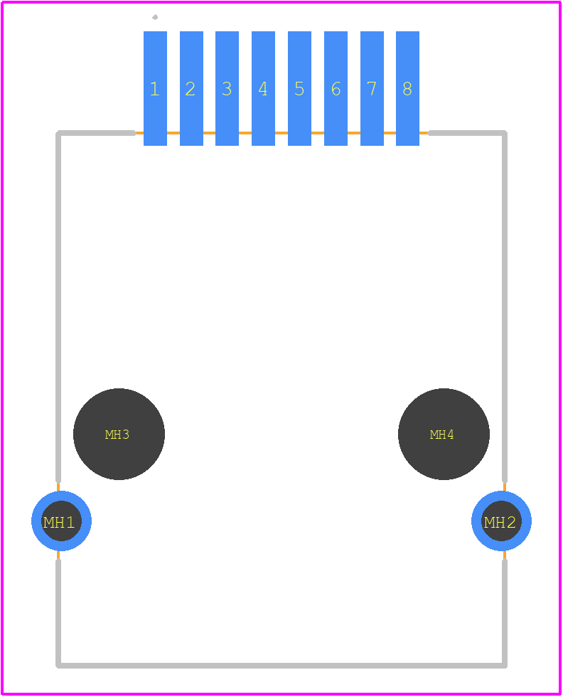 2000890000 - Weidmüller PCB footprint - Other - Other - 2000890000-1