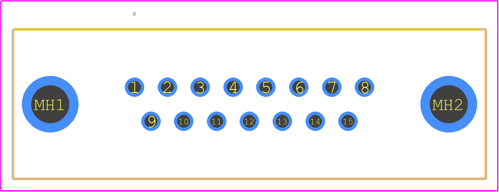 09662247704 - HARTING PCB footprint - Other - Other - 09662247704-1