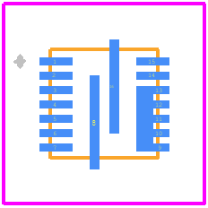 MP8770GQ-P - Monolithic Power Systems (MPS) PCB footprint - Other - Other - QFN-16 (3mmx3mm)_2022