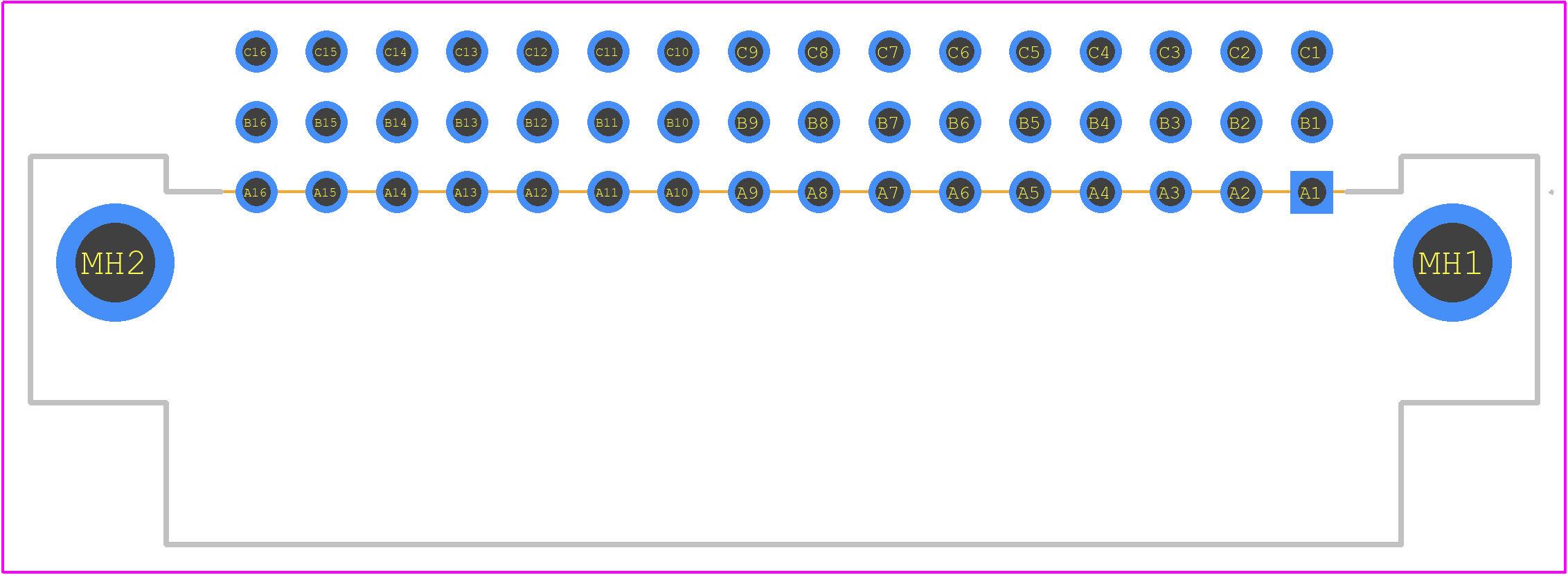 DIN-048CPC-SR1-HM - 3M PCB footprint - Other - Other - DIN-048CPC-SR1-HM-1