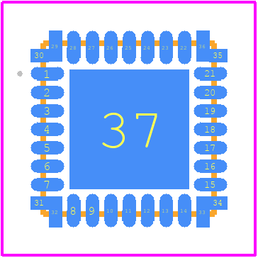 MC33926AES - NXP PCB footprint - Other - Other - MC33926AES-5