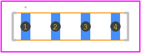 5-146277-4 - TE Connectivity PCB footprint - Other - Other - 5-146277-4-4