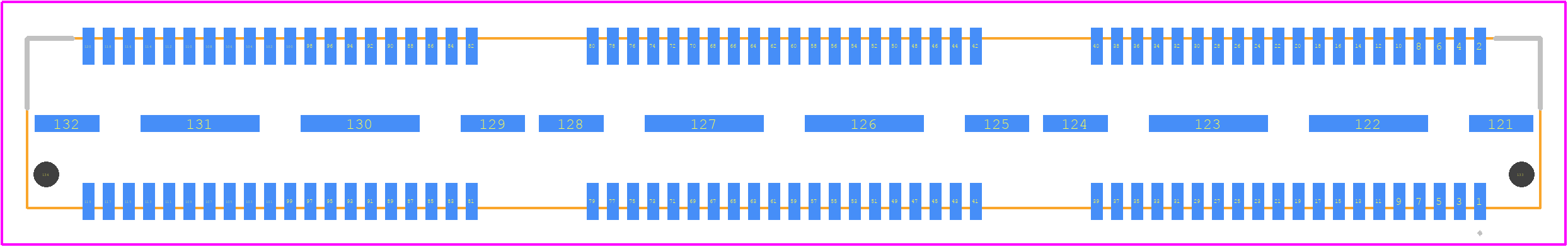 1658019-3 - TE Connectivity PCB footprint - Other - Other - 1658019-3-2