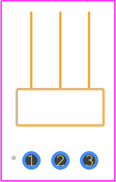 22-12-2034 - Molex PCB footprint - Other - Other - 22-12-2034-1