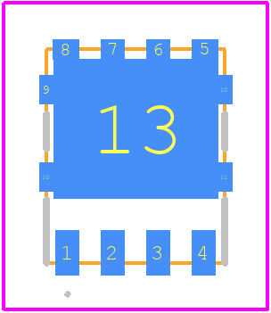 STL105N4LF7AG - STMicroelectronics PCB footprint - Other - Other - STL105N4LF7AG