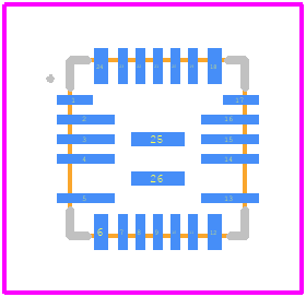 MP2496GR-P - Monolithic Power Systems (MPS) PCB footprint - Other - Other - MP2496GR-P-1
