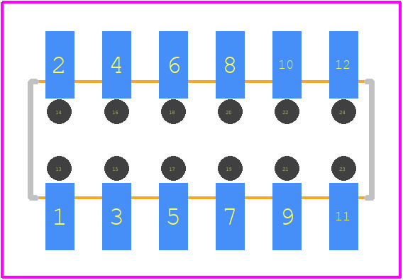 1-2314844-2 - TE Connectivity PCB footprint - Other - Other - 1-2314844-2-1