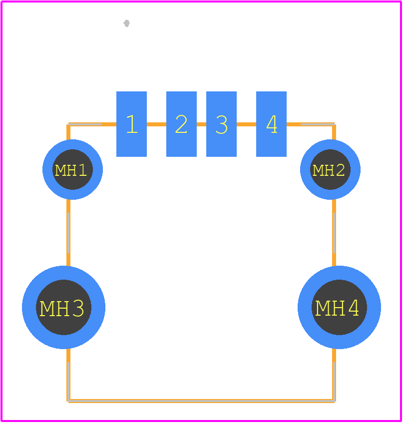 1932638-3 - TE Connectivity PCB footprint - Other - Other - 1932638-3-3