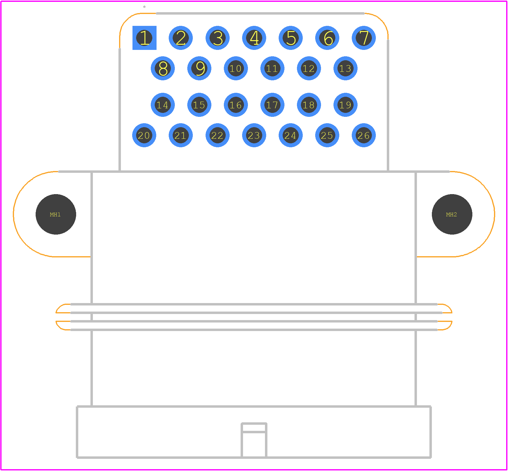 2-6437285-9 - TE Connectivity PCB footprint - Other - Other - 2-6437285-9-5