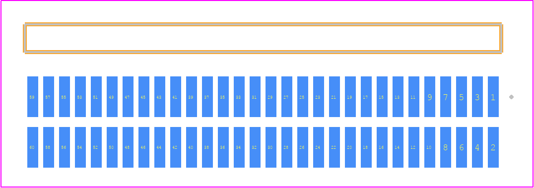 FTE-130-02-G-DH - SAMTEC PCB footprint - Other - Other - FTE-130-XX-G-DH