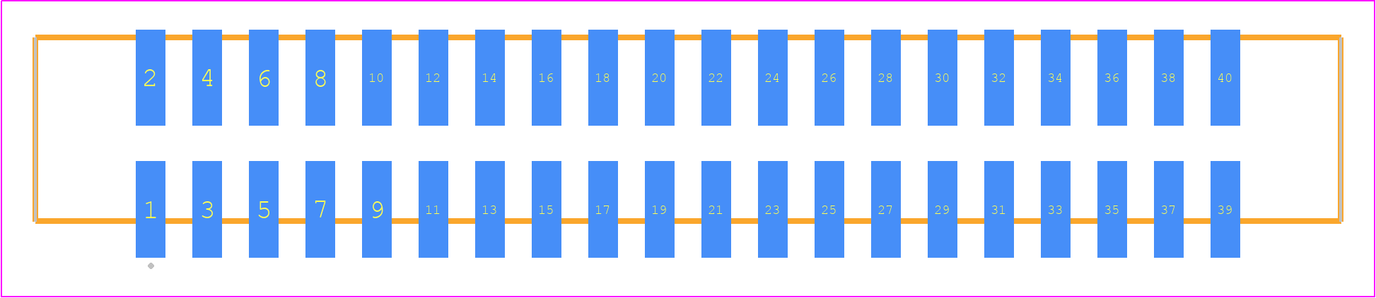 STMM-120-02-S-D-SM-K-TR - SAMTEC PCB footprint - Other - Other - STMM-120-02-XX-D-SM-K-TR