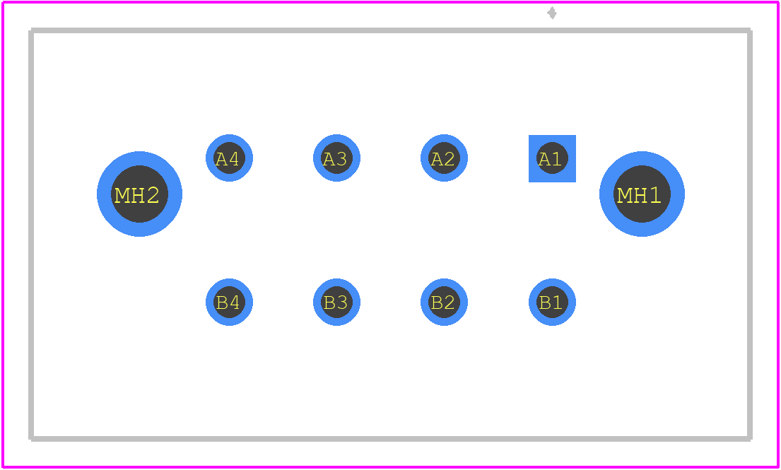 1903601-2 - TE Connectivity PCB footprint - Other - Other - 1903601-2-2