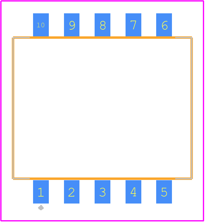 HM2100NLT - Yageo Group PCB footprint - Other - Other - HM2100NLT-3