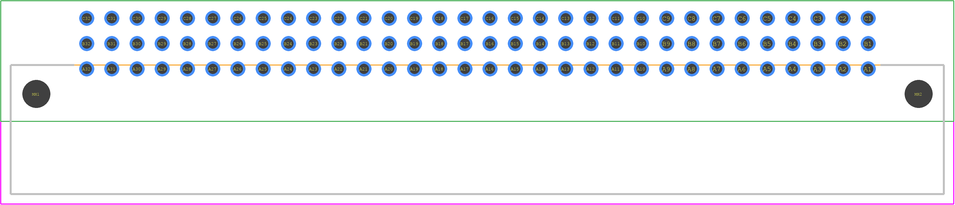 09036966951 - HARTING PCB footprint - Other - Other - 09036966951-23