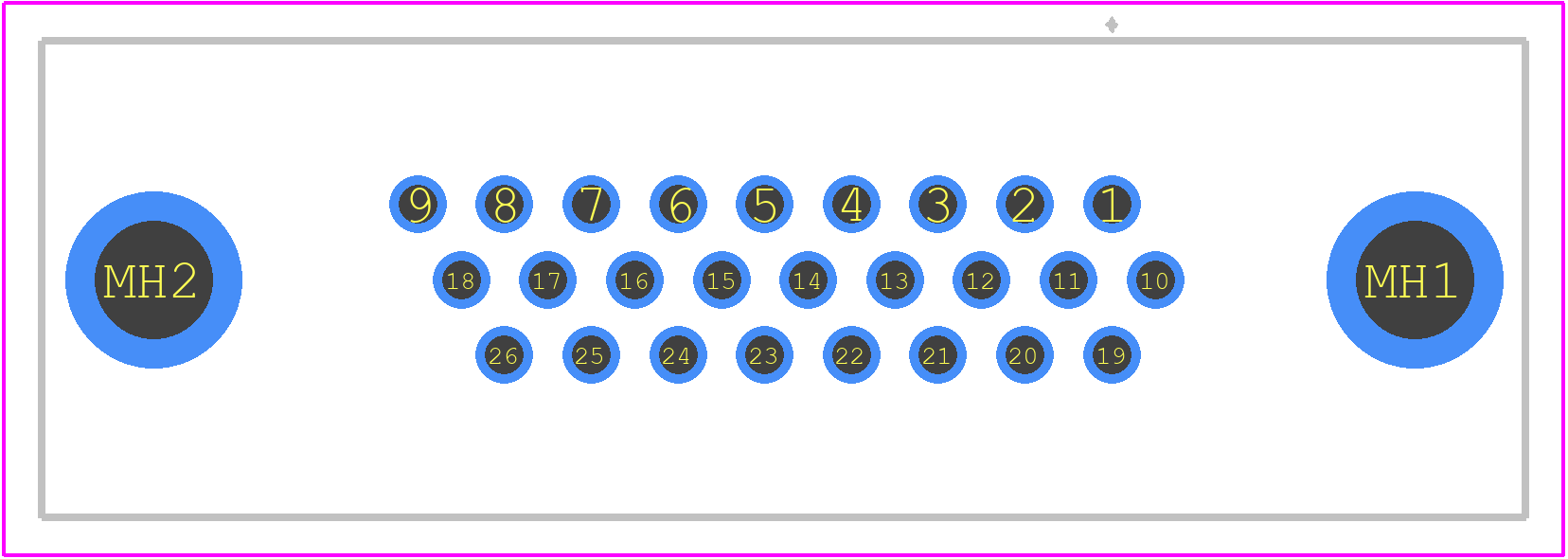 09562515500 - HARTING PCB footprint - Other - Other - 09562515500-2