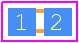 0402YD105KAT4A - Kyocera AVX PCB footprint - Capacitor Chip Non-polarised - Capacitor Chip Non-polarised - 0402 (0.64T)