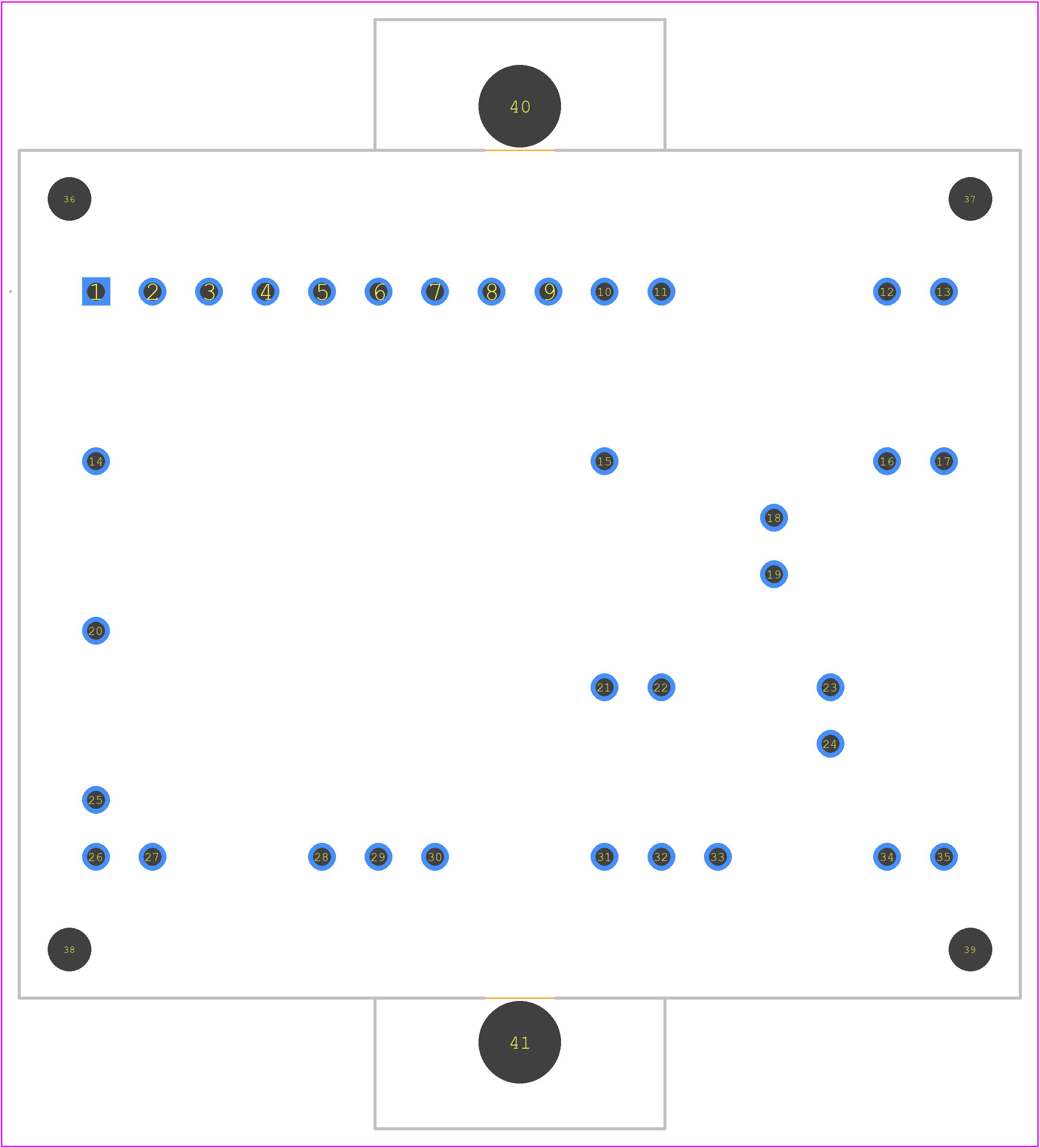 A2C25S12M3 - STMicroelectronics PCB footprint - Other - Other - A2C25S12M3-9