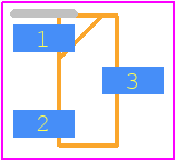 SESMC24 - Semiware PCB footprint - SOT23 (3-Pin) - SOT23 (3-Pin) - SOT-23