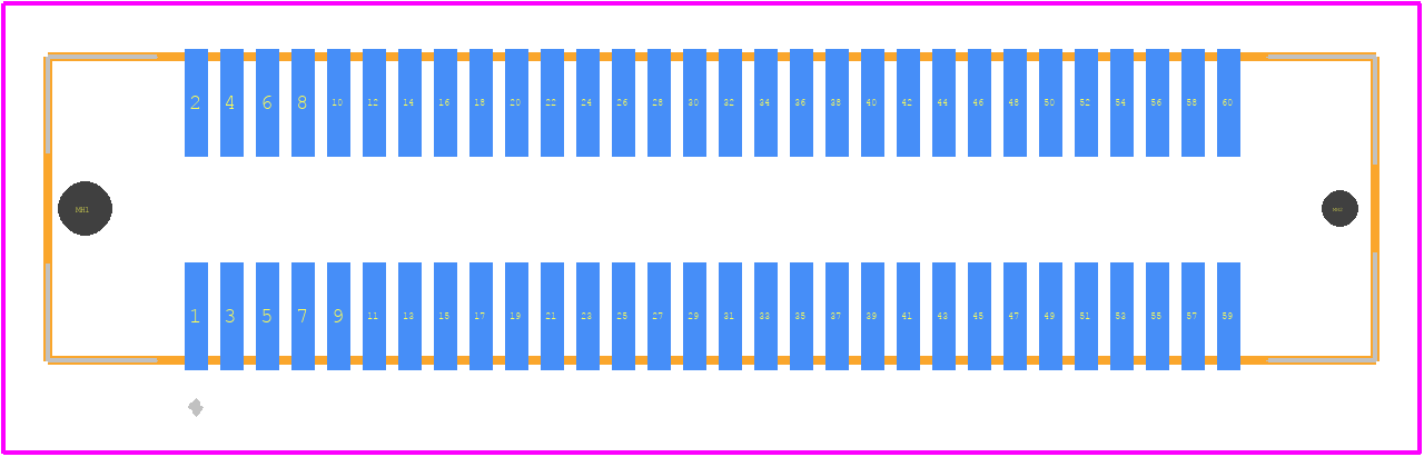 5084618-2 - TE Connectivity PCB footprint - Other - Other - 5084618-2-1