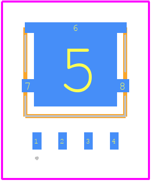 SQJA81EP-T1_GE3 - Vishay PCB footprint - Other - Other - SQJA81EP-T1_GE3-4