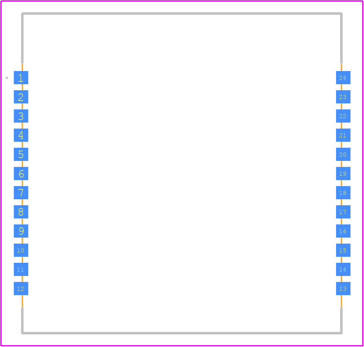 RM191-SM - Laird Connectivity PCB footprint - Other - Other - RM191-SM-1