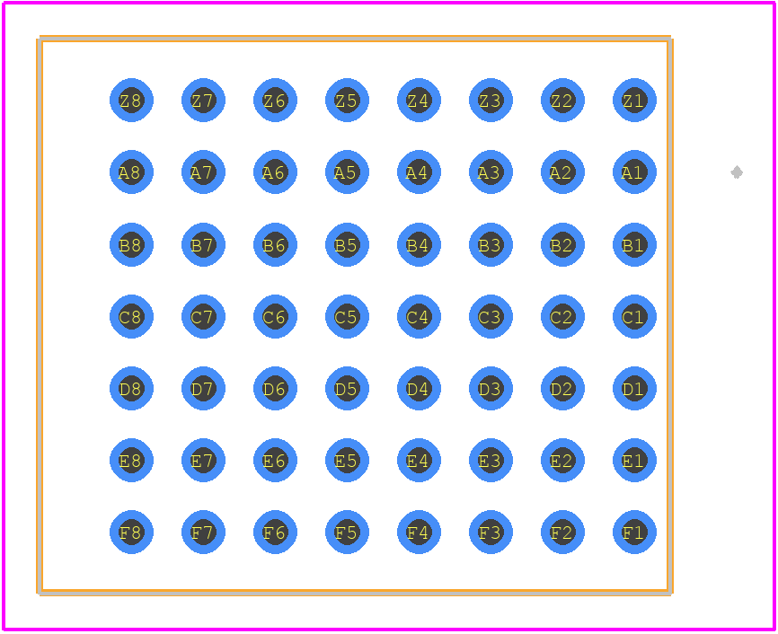 204976 - TE Connectivity PCB footprint - Other - Other - 204976-2