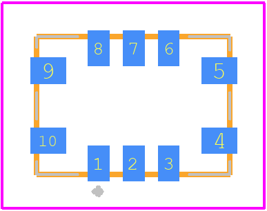 D75F-025.0M - Connor Winfield PCB footprint - Other - Other - D75F-025.0M-3