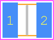 ECJ-4YB1A476M - Panasonic PCB footprint - Capacitor Chip Non-polarised - Capacitor Chip Non-polarised - 1210