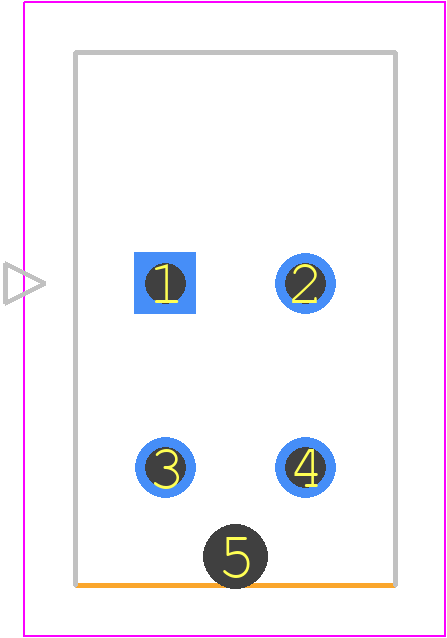 172298-2304 - Molex PCB footprint - Other - Other - 172298-YY04