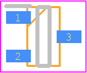 SE8233X2 - Seaward PCB footprint - SOT23 (3-Pin) - SOT23 (3-Pin) - SOT-23-3