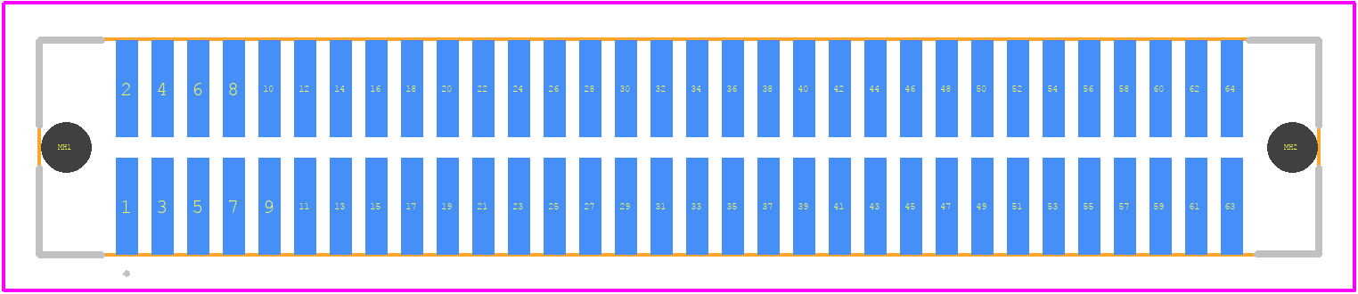1-5120525-1 - TE Connectivity PCB footprint - Other - Other - 1-5120525-1-2
